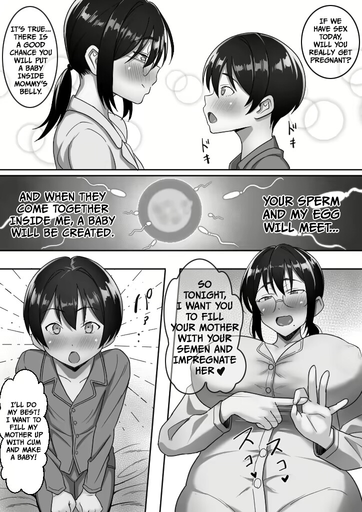 Hentai Manga Comic-Mother & Son Bonding in a Poor Single-Parent Household Feels Good-Read-50